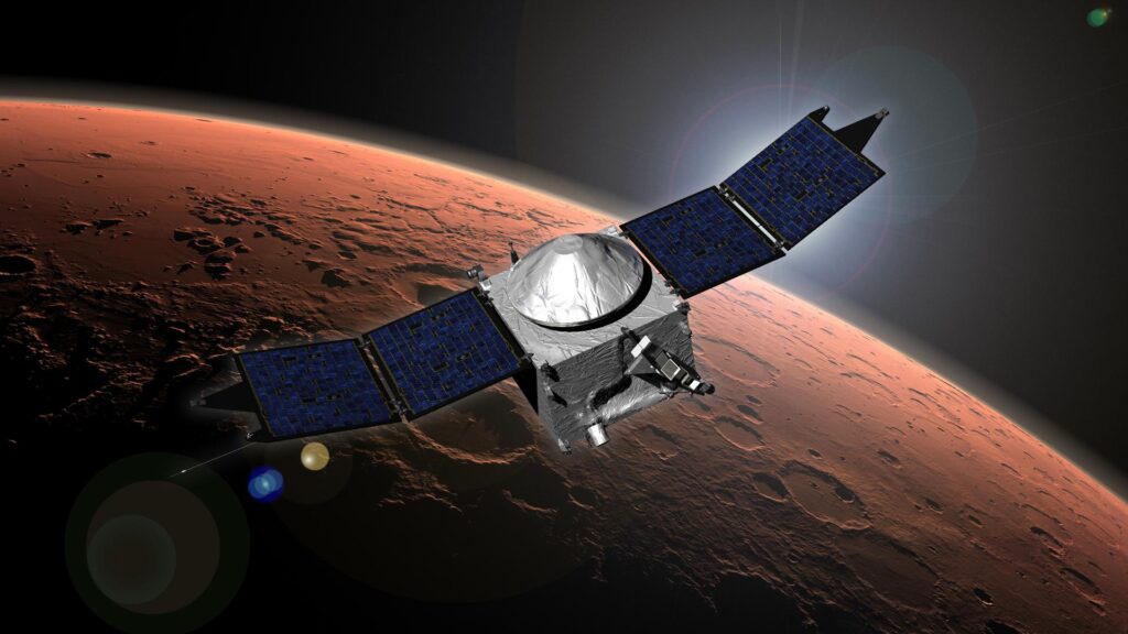 NASA's MAVEN spacecraft goes silent after passing behind Mars